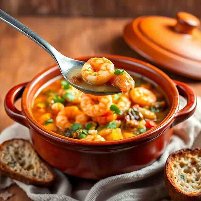 Brazilian Shrimp Stew (Moqueca) Easy Coconut Milk Recipe